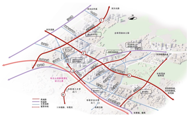 恒信期货 多项道路工程将启动！环五山创新策源区元岗片区交通拟优化升级
